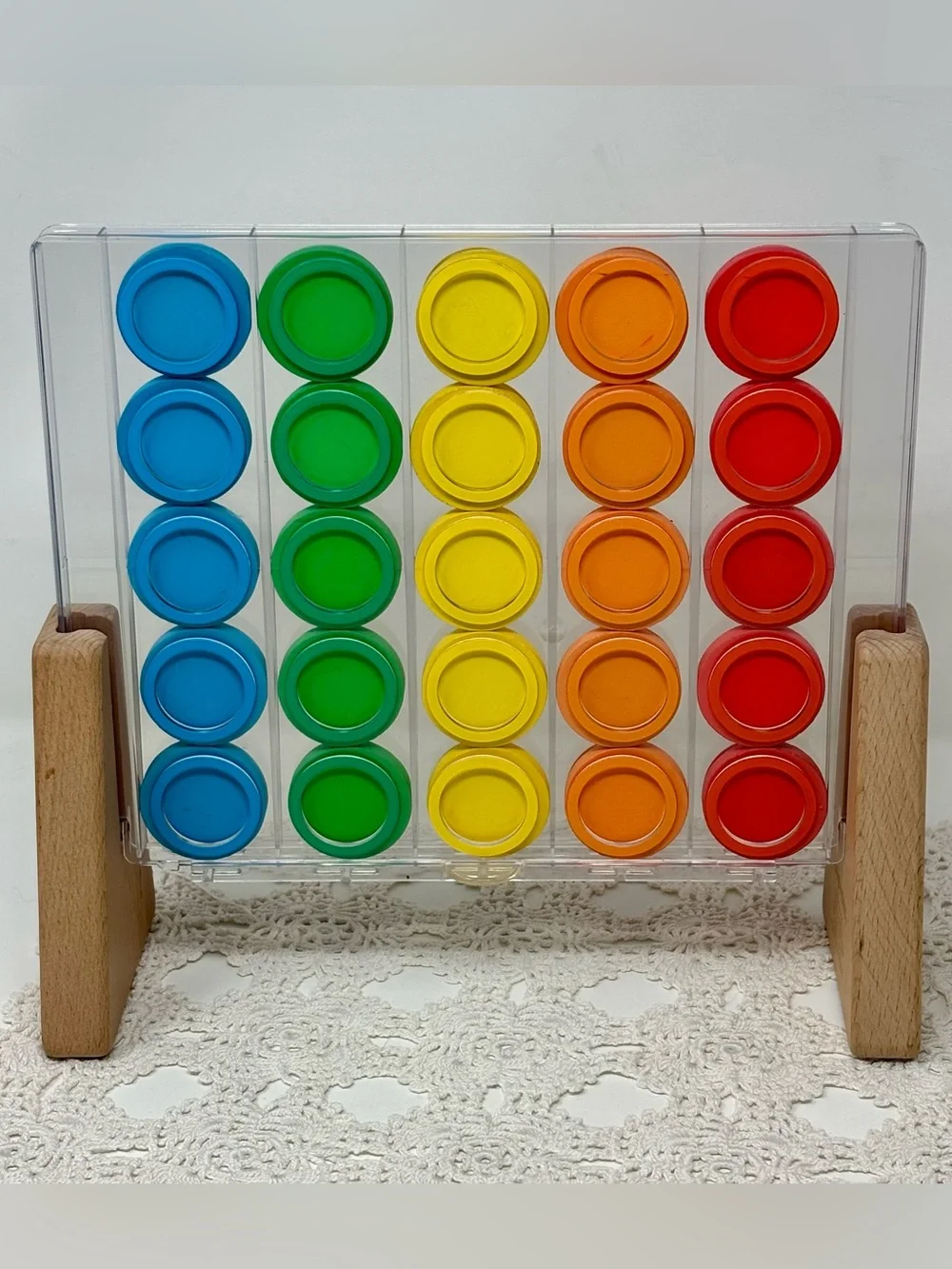 LOVEVERY Drop & Match Dot Catcher Montessori Learning Toy The Helper Play Kit